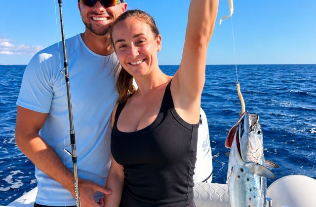 Traina di superficie con skipper nel Salento POMERIGGIO